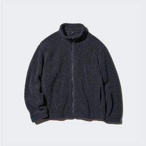 Navy Uniqlo Fleece Jacket